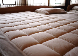 【RELAX　BEDSYSTEMS】ベッドパッド1.4kg・シングルサイズ