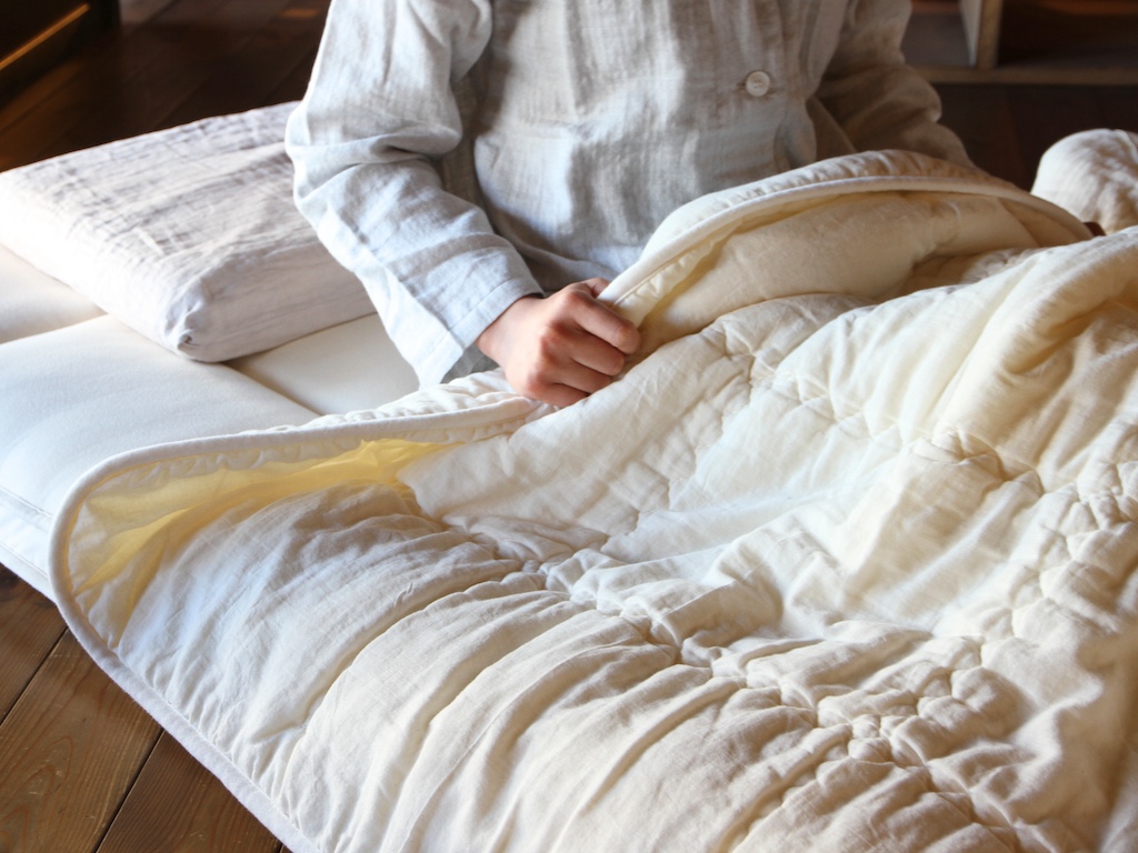 ウォッシャブルウール肌掛